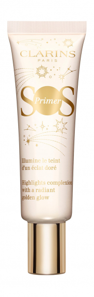 Clarins Summer Collection SOS Primer Gold Glow&nbsp;База под макияж со светоотражающими частицами